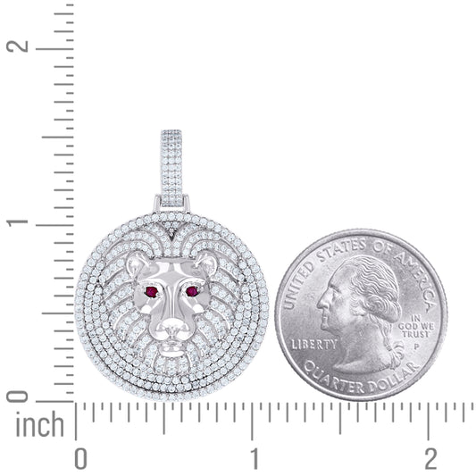 925 Sterling Silver Cz Pendant