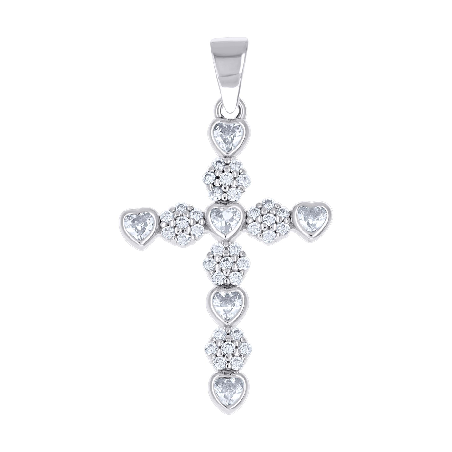 925 Sterling Silver Cz Pendant