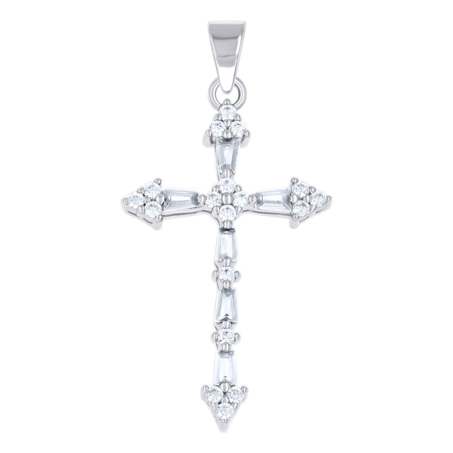 925 Sterling Silver Cz Pendant