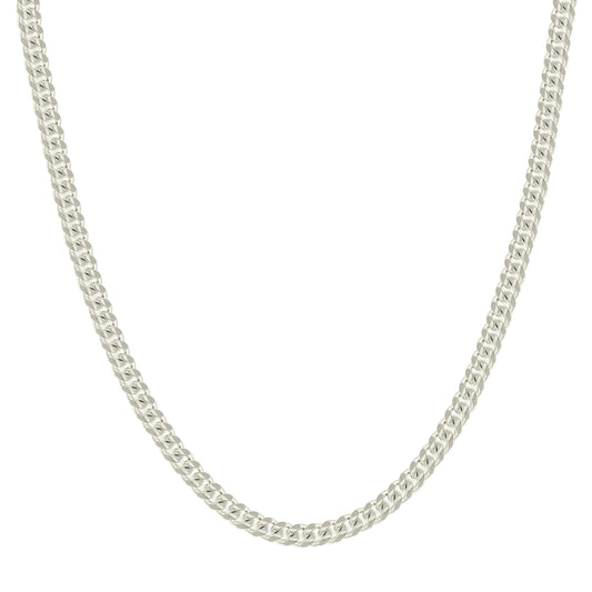 925 Silver Solid Miami Cuban Chain 2.5mm