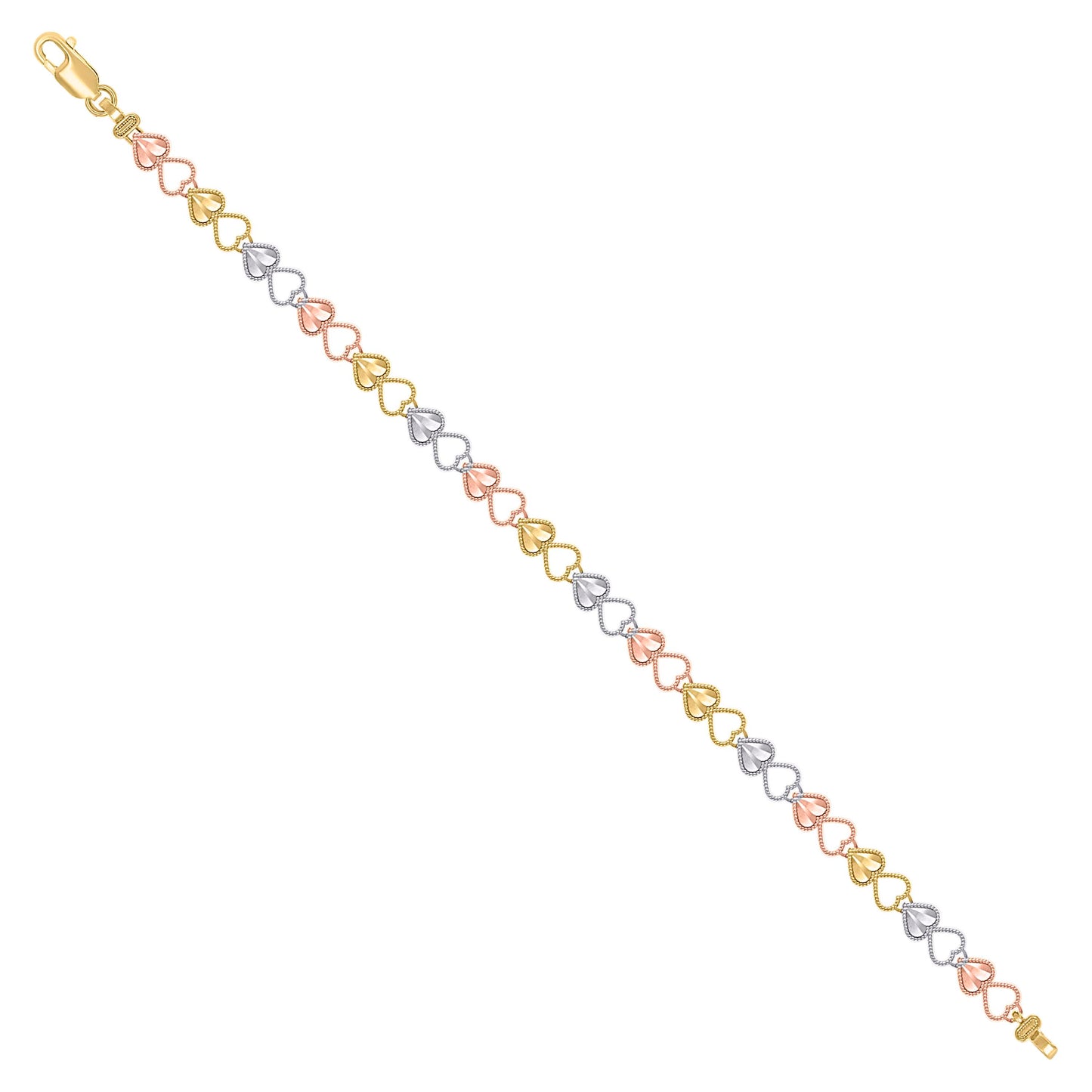 14Kt Gold Bracelet 7.5"
