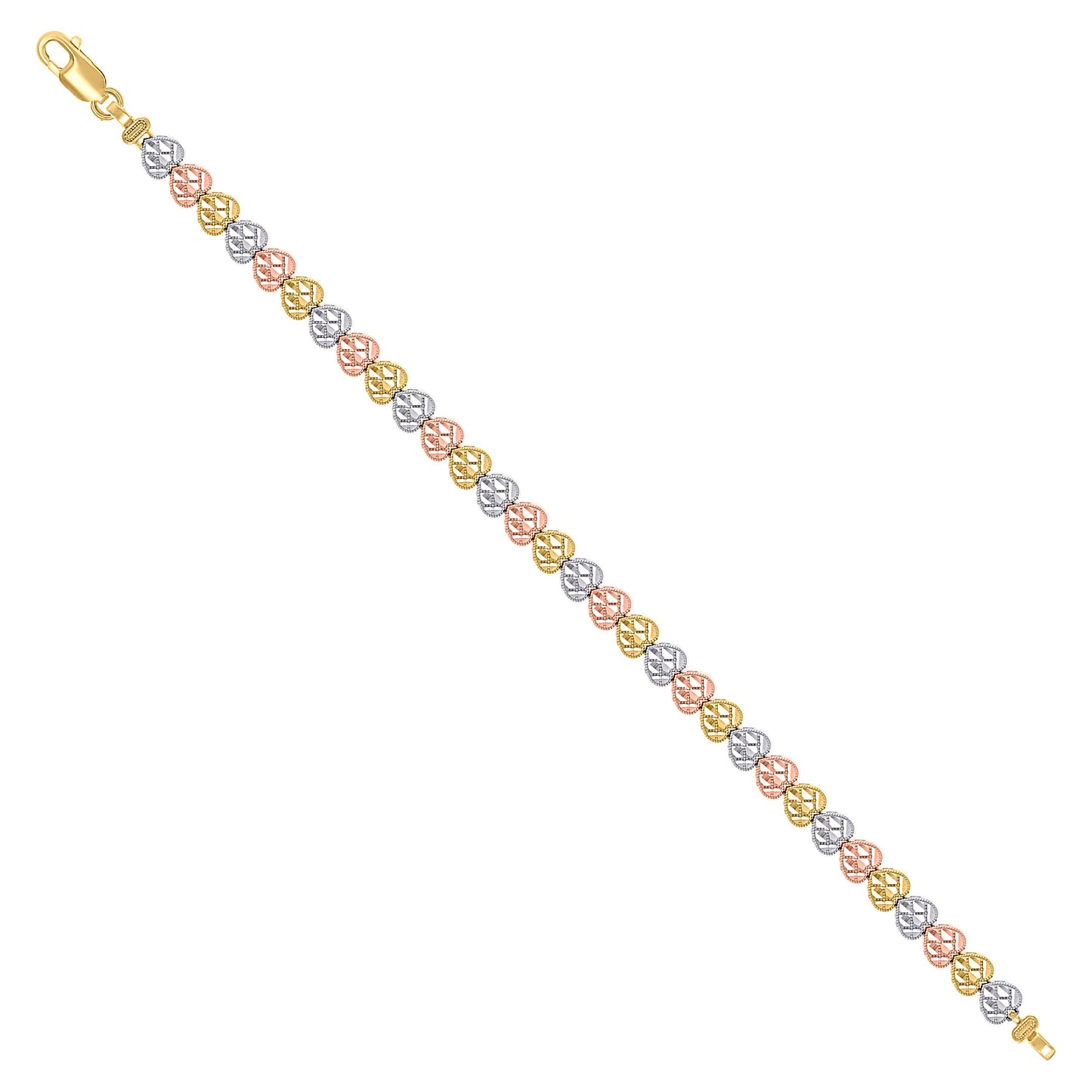 14Kt Gold Bracelet 7.5"