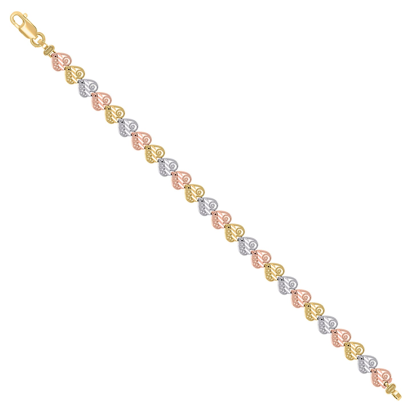 14Kt Gold Bracelet 7.5"
