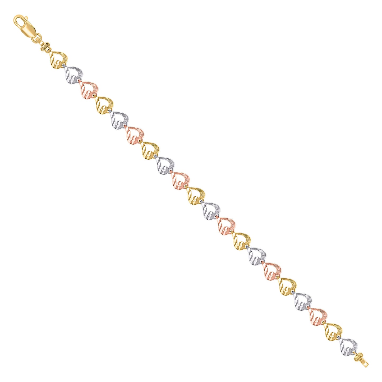 14Kt Gold Bracelet 7.5"