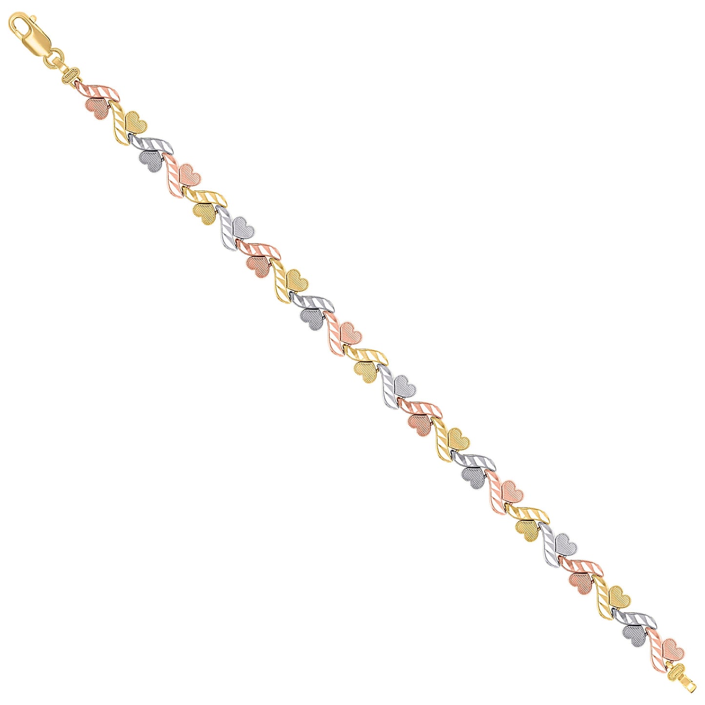 14Kt Gold Bracelet 7.5"