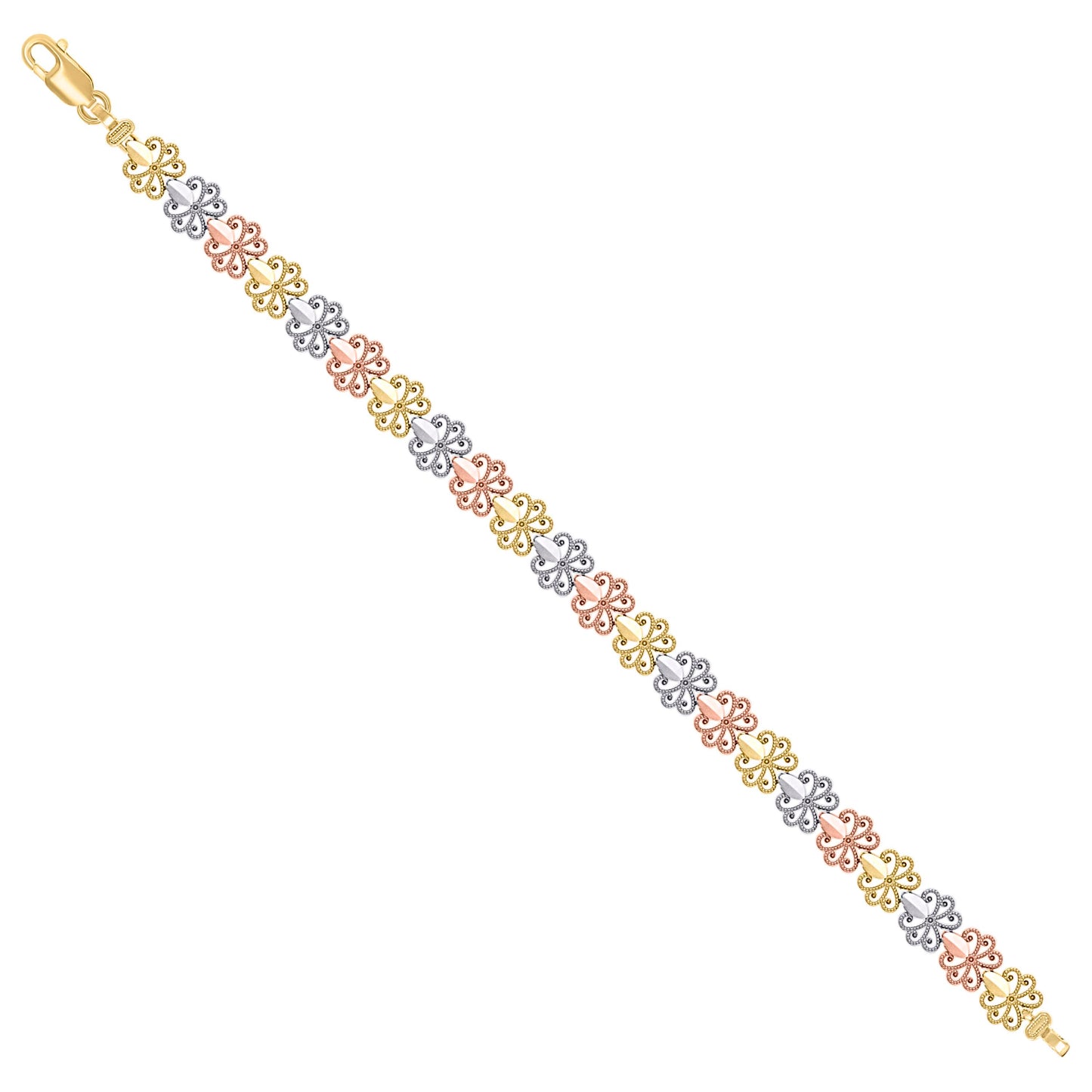 14Kt Gold Bracelet 7"
