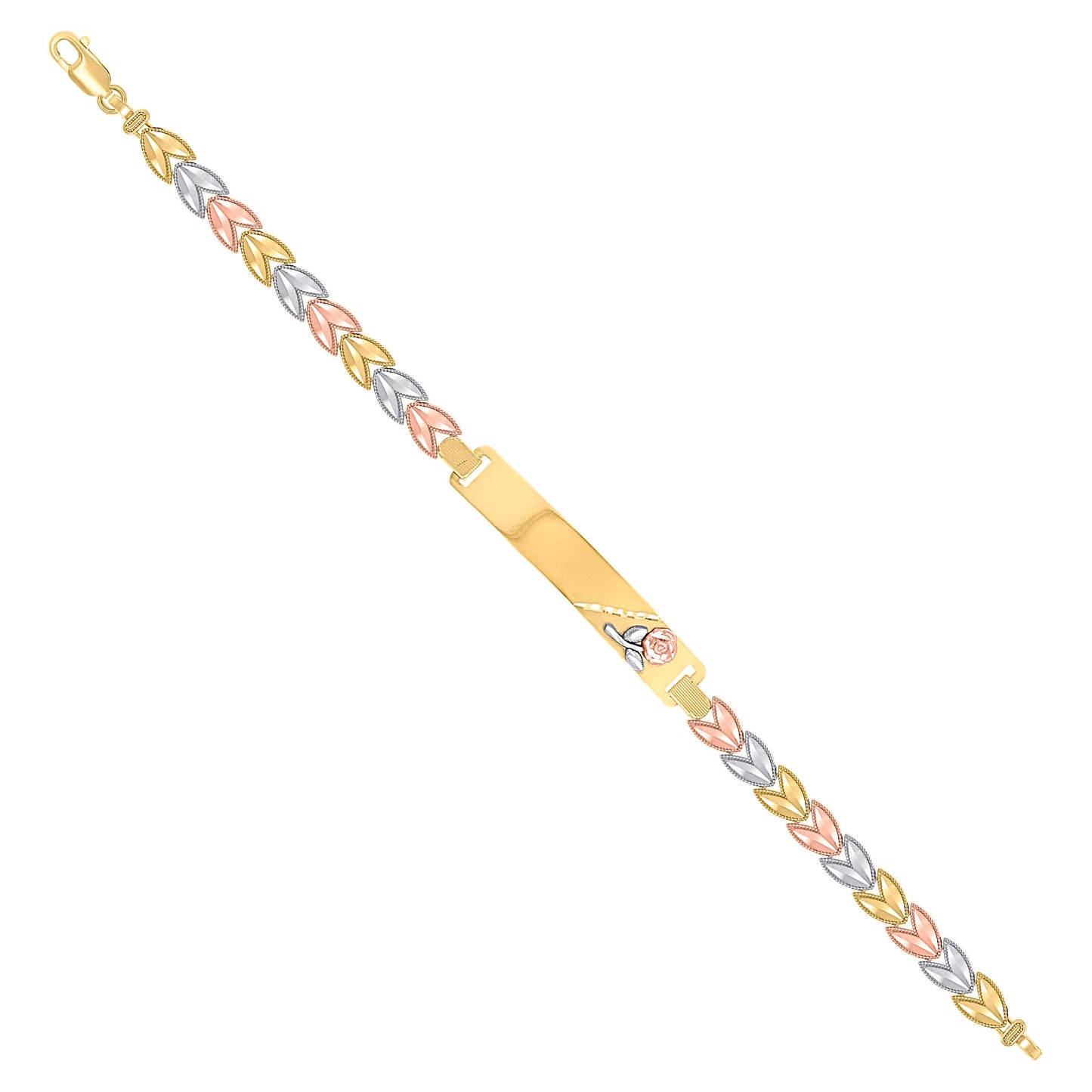 14Kt Gold Bracelet 7.5"