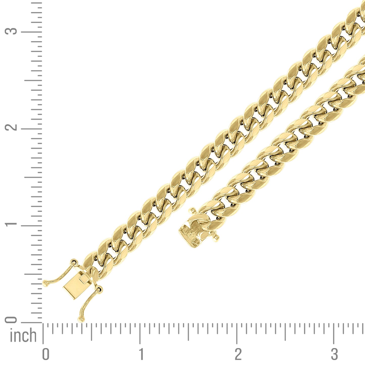 925 Silver Hollow Miami Cuban Chain 9mm