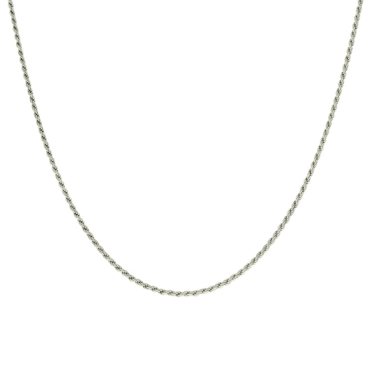 925 Silver Solid Rope Chain 2mm