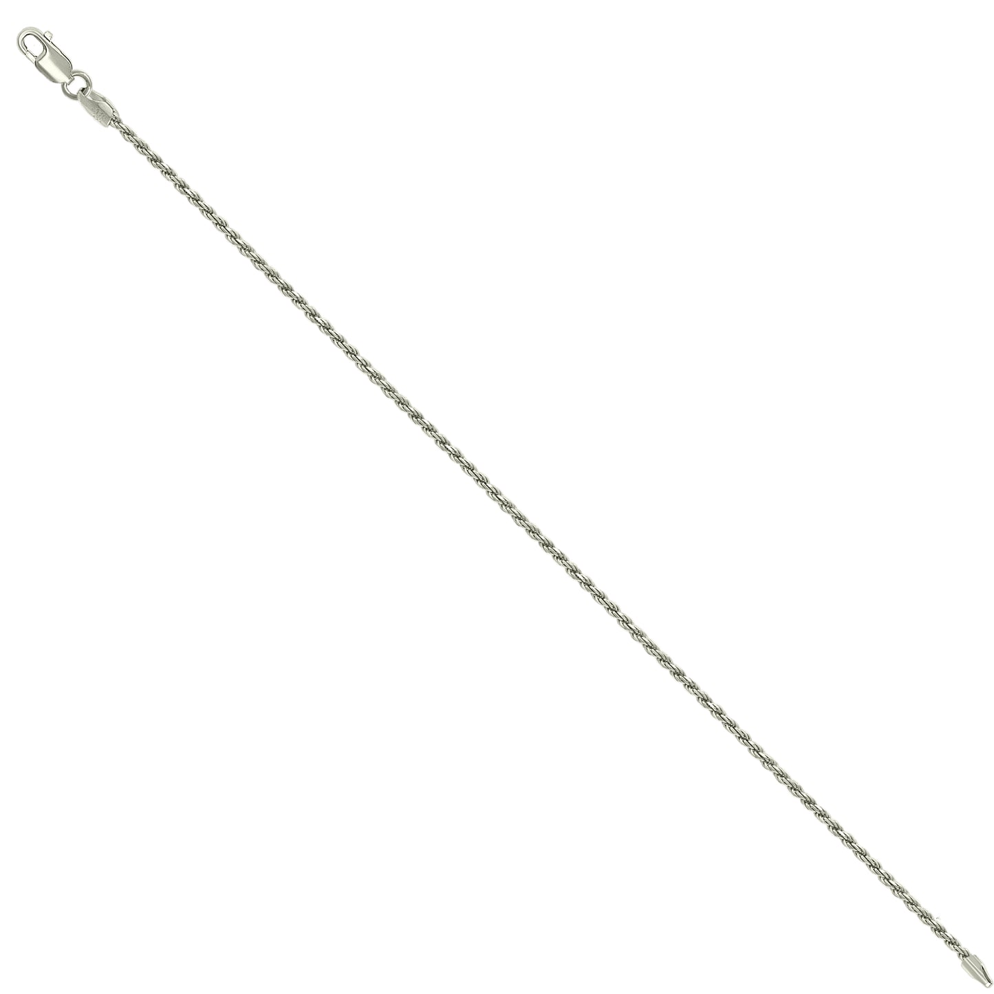 925 Silver Solid Rope Chain 2mm