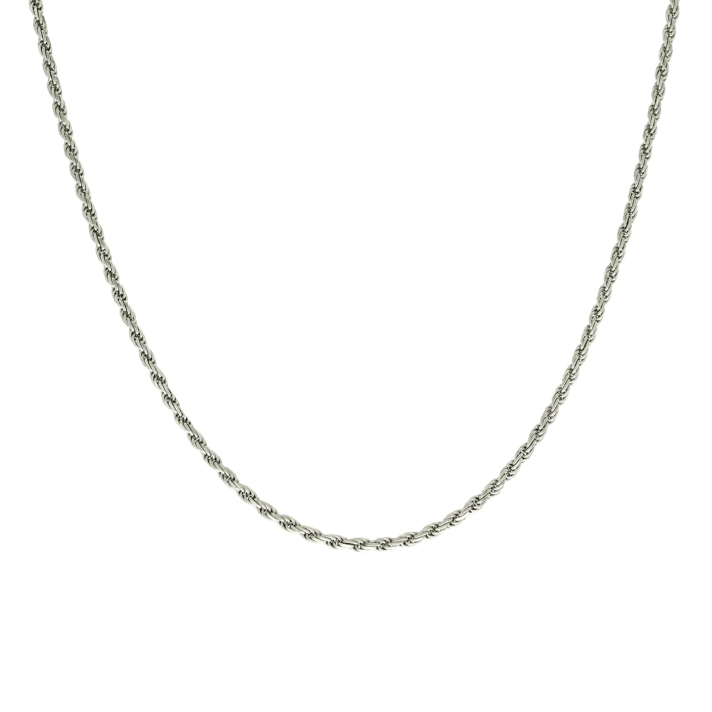 925 Silver Solid Rope Chain 2.5mm