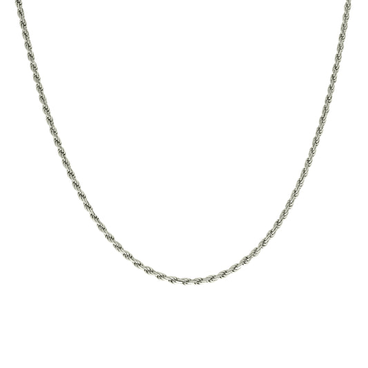 925 Silver Solid Rope Chain 2.5mm