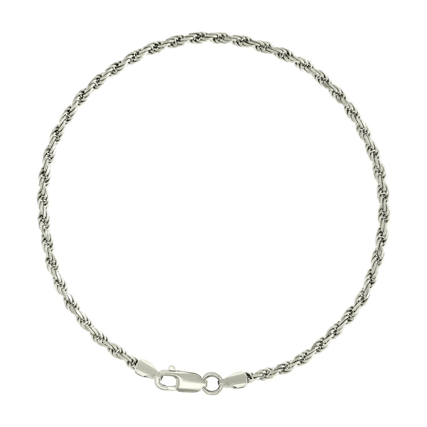 925 Silver Solid Rope Chain 2.5mm