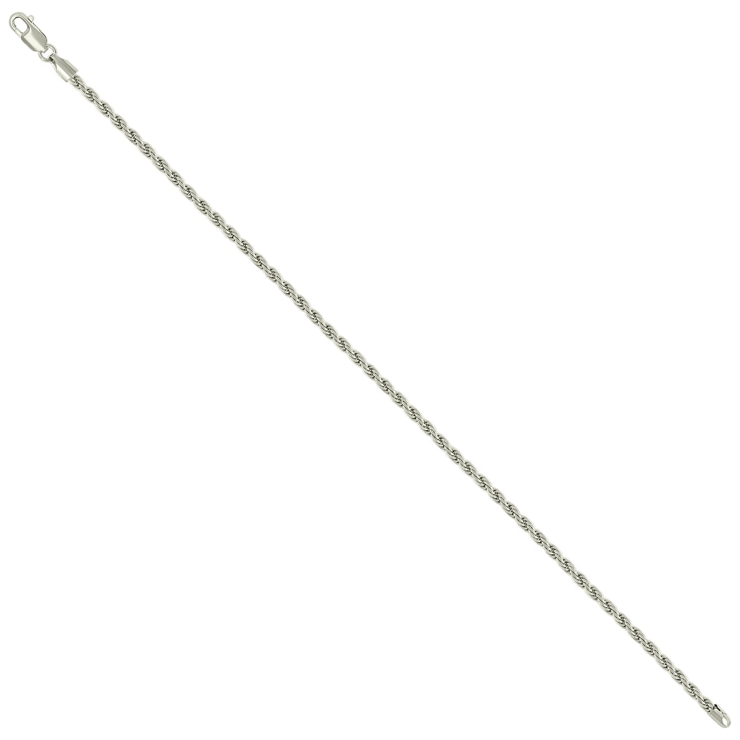925 Silver Solid Rope Chain 2.5mm