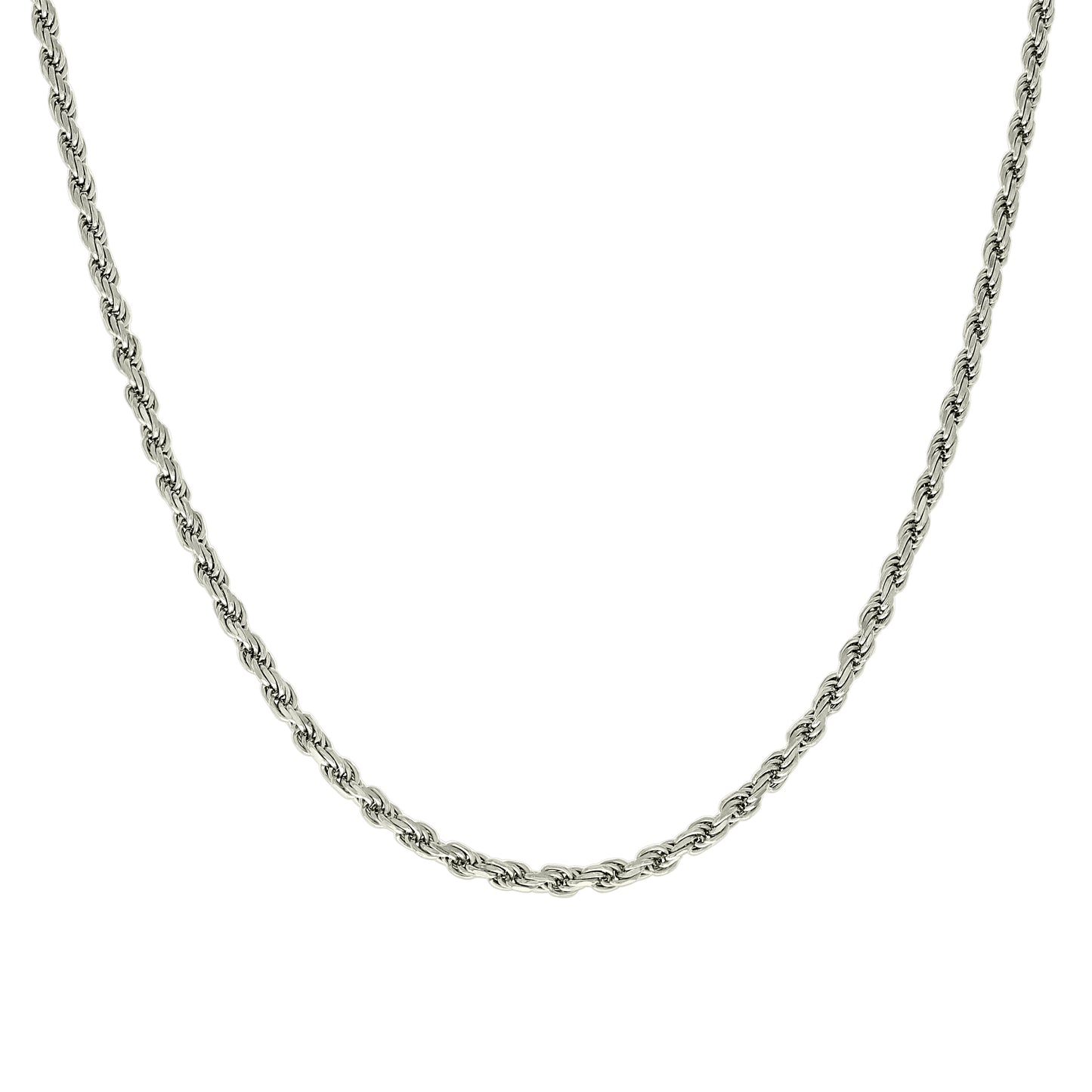 925 Silver Solid Rope Chain 3mm