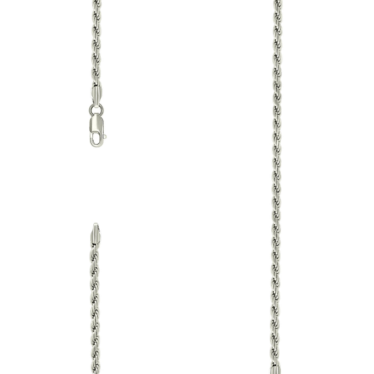 925 Silver Solid Rope Chain 3mm