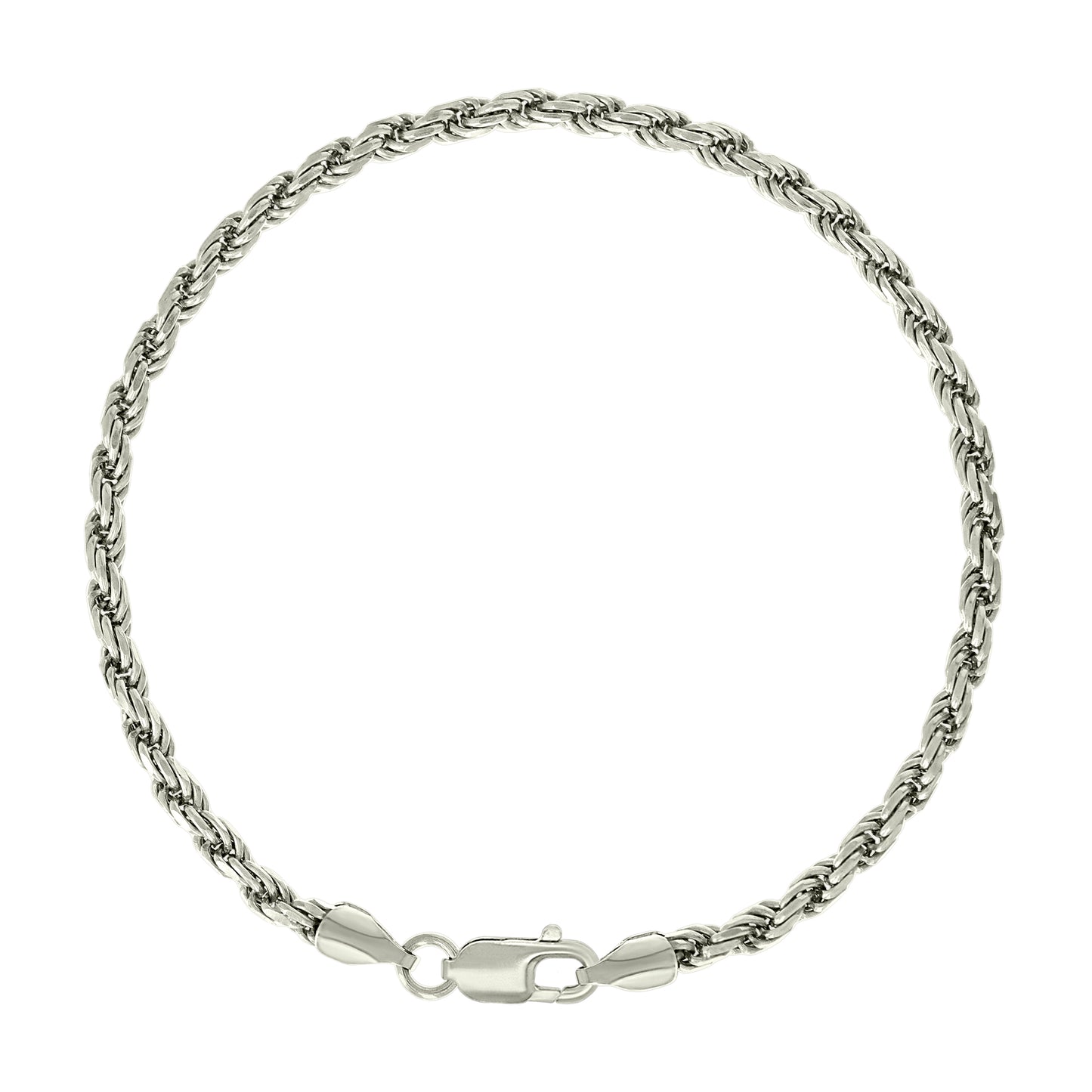 925 Silver Solid Rope Chain 3.5mm