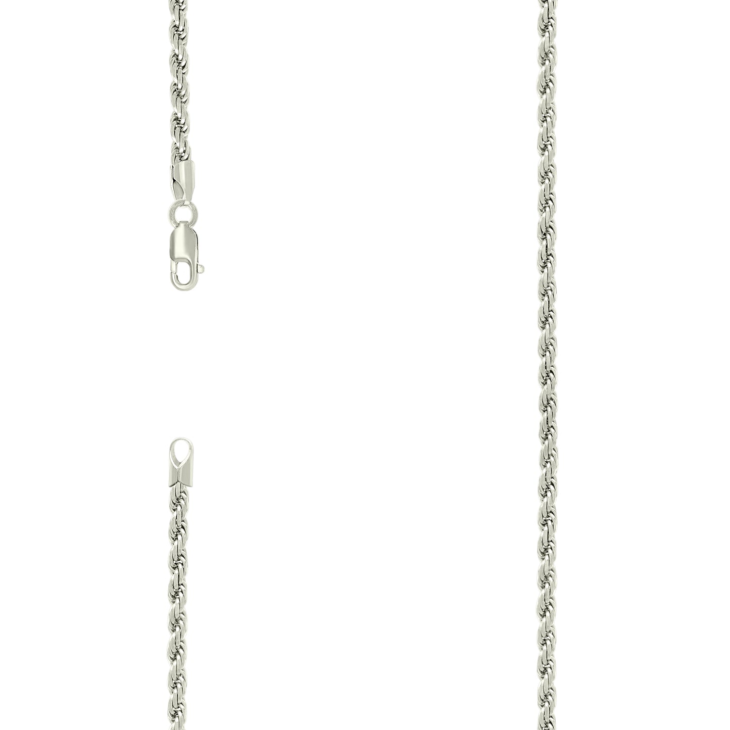 925 Silver Solid Rope Chain 3.5mm