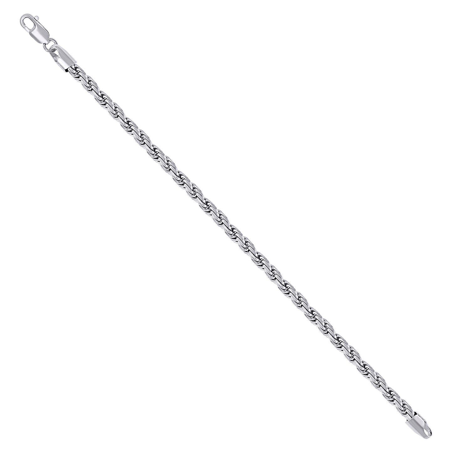 925 Silver Solid Rope Chain 4.5mm