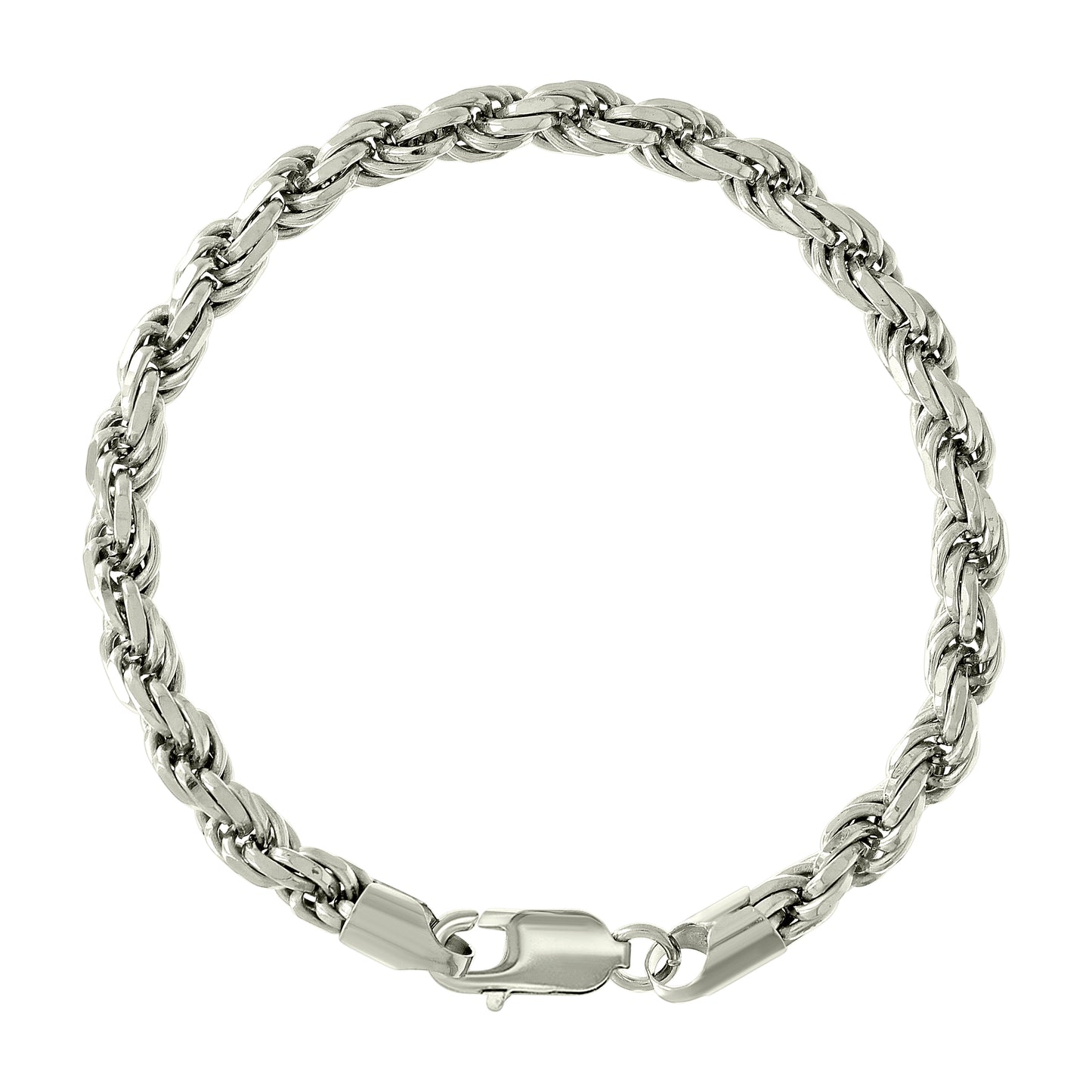 925 Silver Solid Rope Chain 5mm