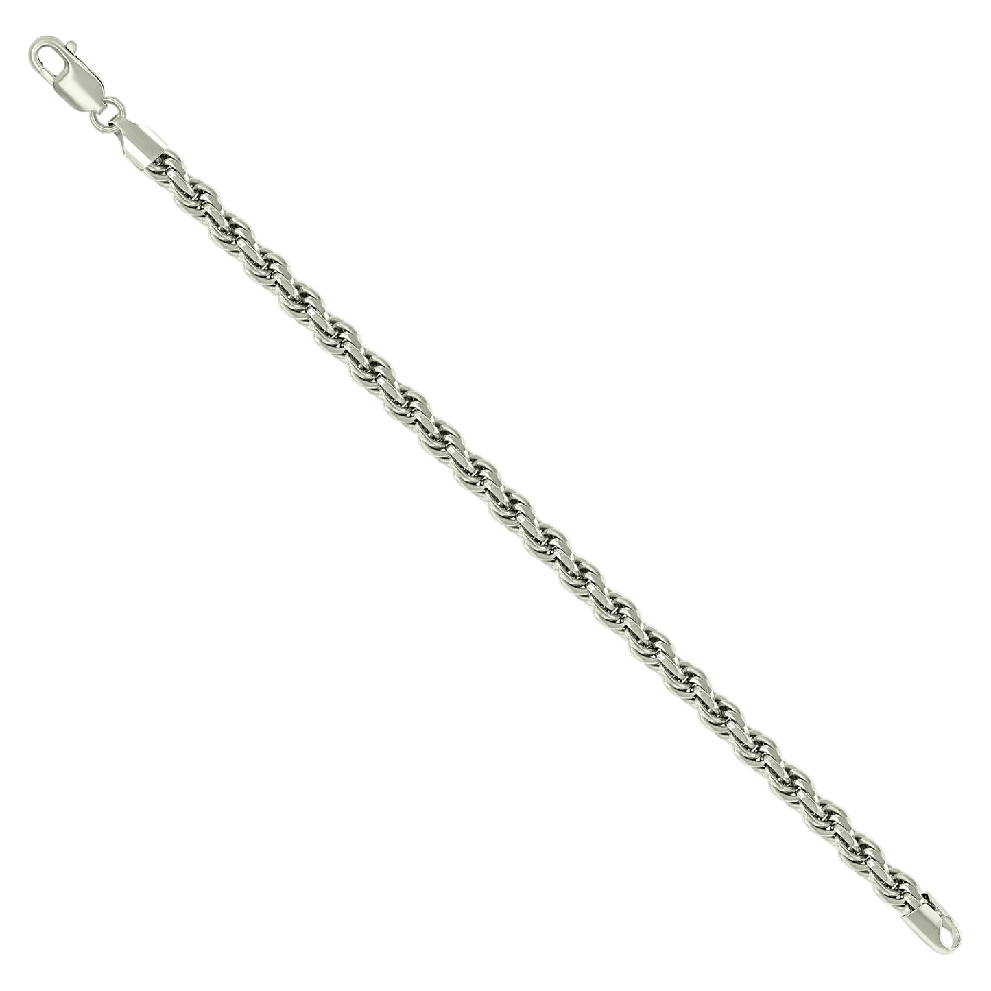 925 Silver Solid Rope Chain 5mm