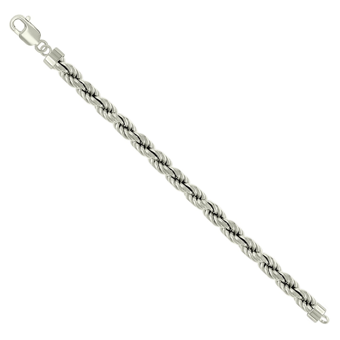 925 Silver Solid Rope Chain 7.5mm