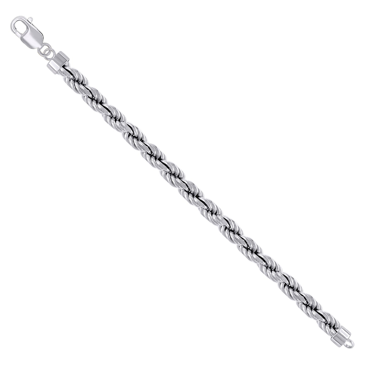 925 Silver Solid Rope Chain 7.5mm