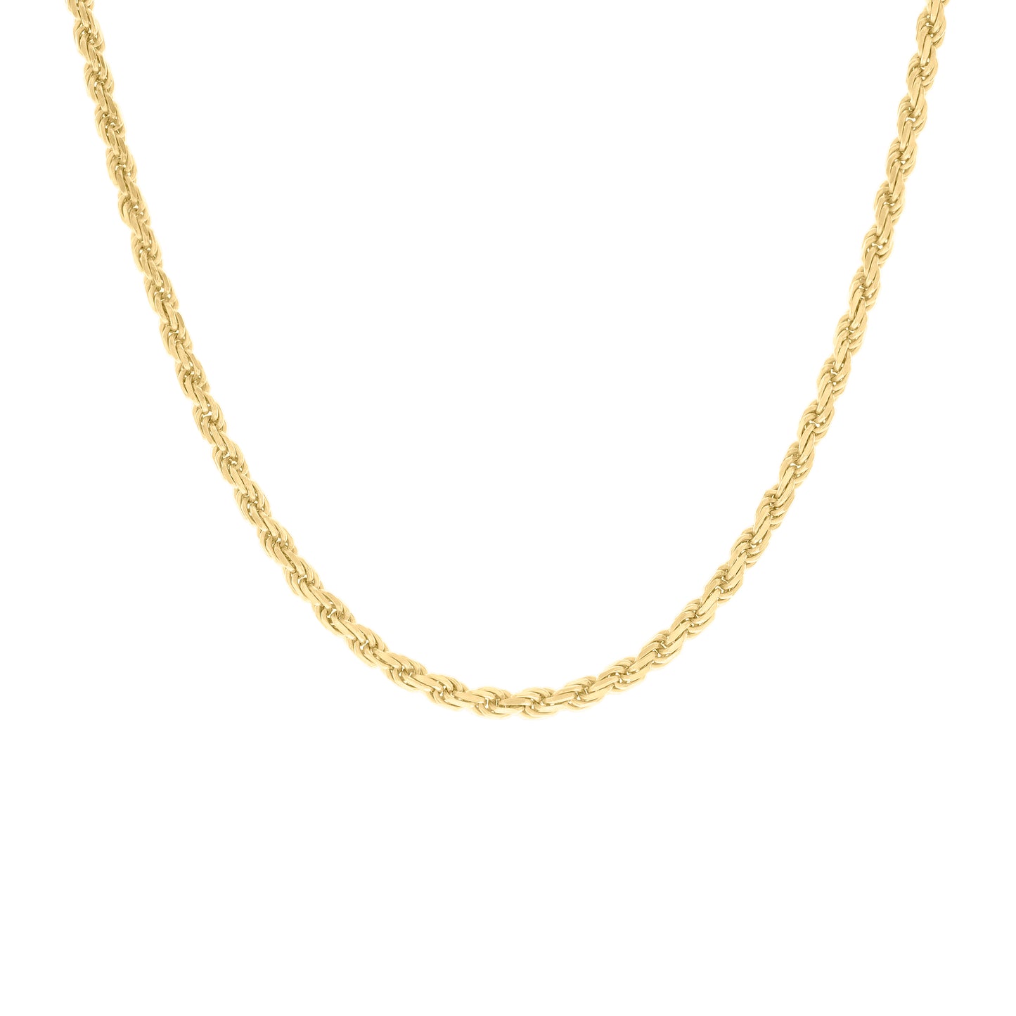925 Silver Solid Rope Chain 4mm