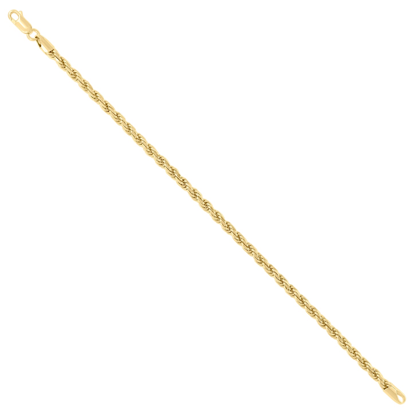 925 Silver Solid Rope Chain 4mm