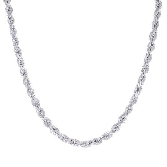 925 Silver Hollow Rope Chain 4.8mm