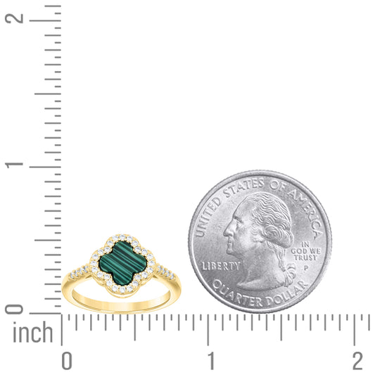 925 Sterling Silver Cz 10mm Ring S5