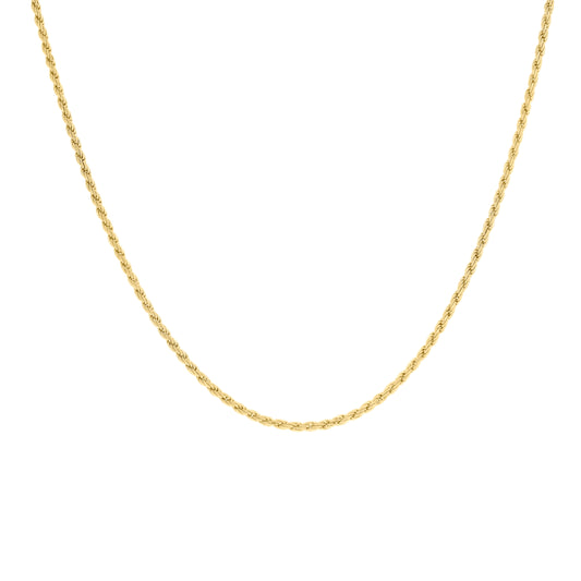 925 Silver Solid Rope Chain 0.5mm
