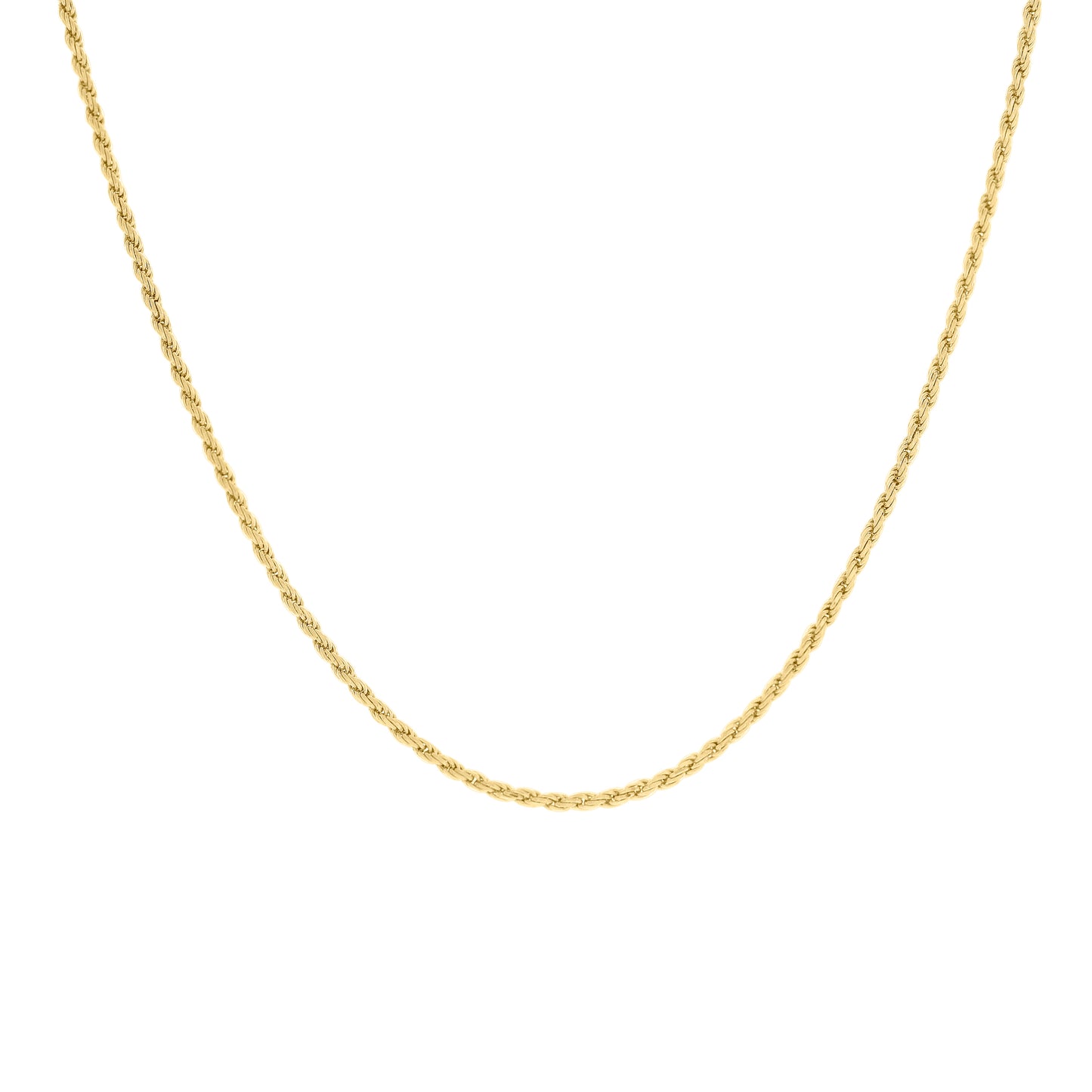 925 Silver Solid Rope Chain 0.5mm
