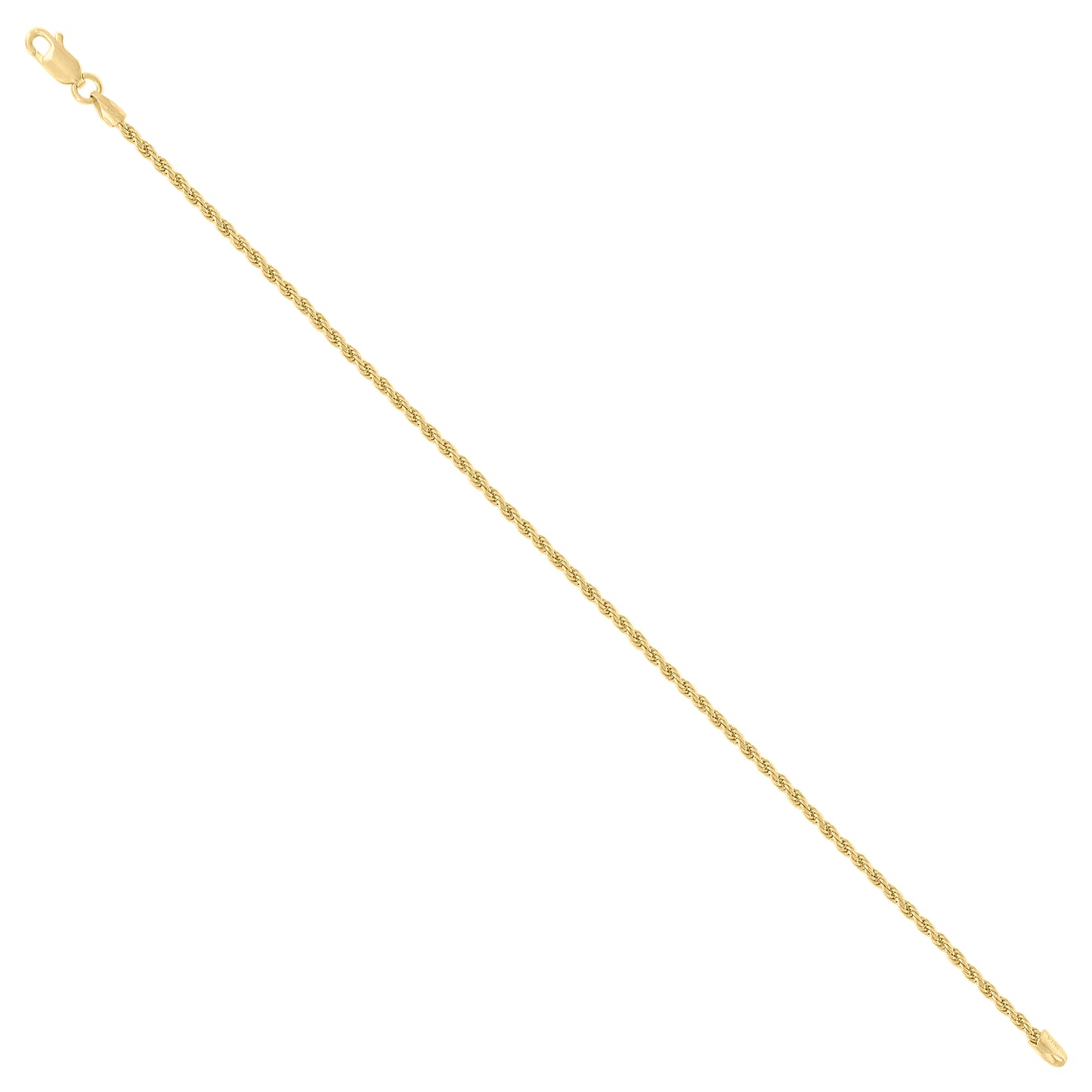925 Silver Solid Rope Chain 1.5mm