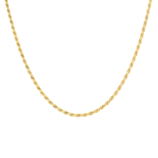 925 Silver Solid Rope Chain 2mm