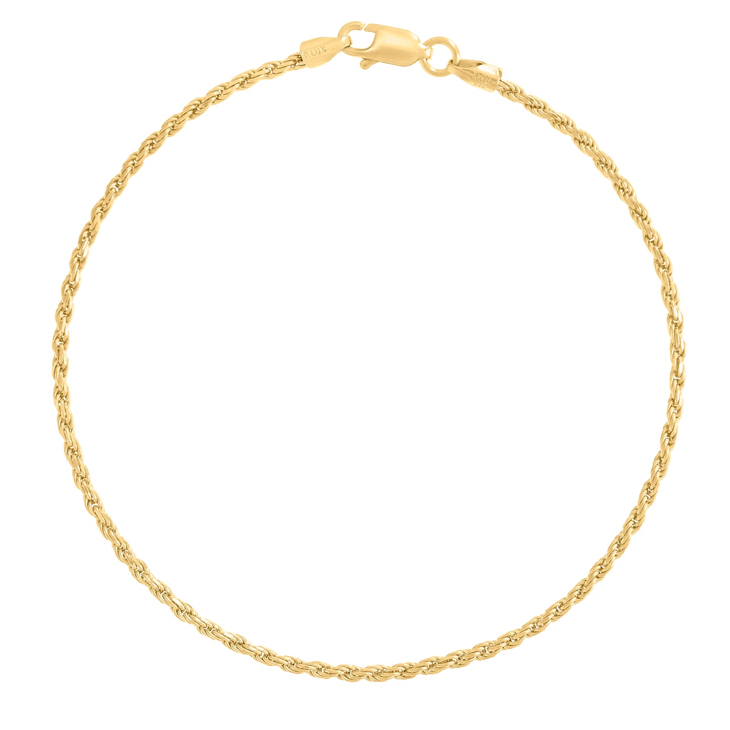 925 Silver Solid Rope Chain 2mm