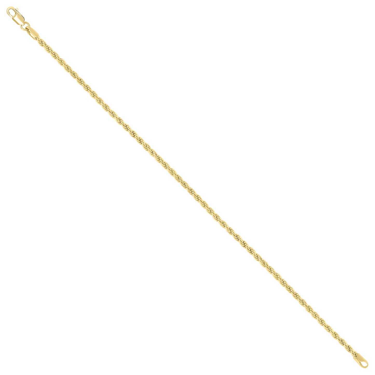 925 Silver Solid Rope Chain 2.5mm