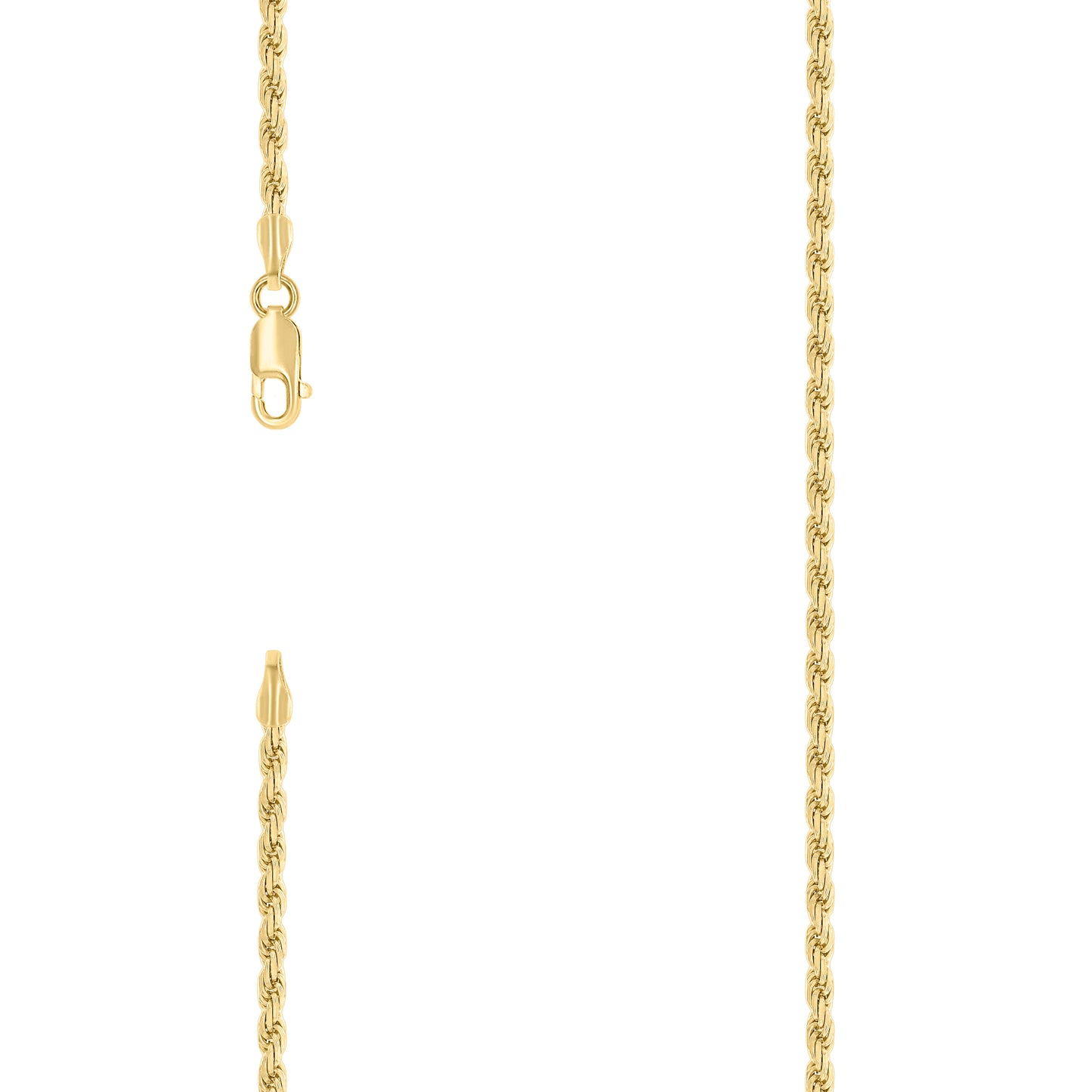 925 Silver Solid Rope Chain 2.5mm