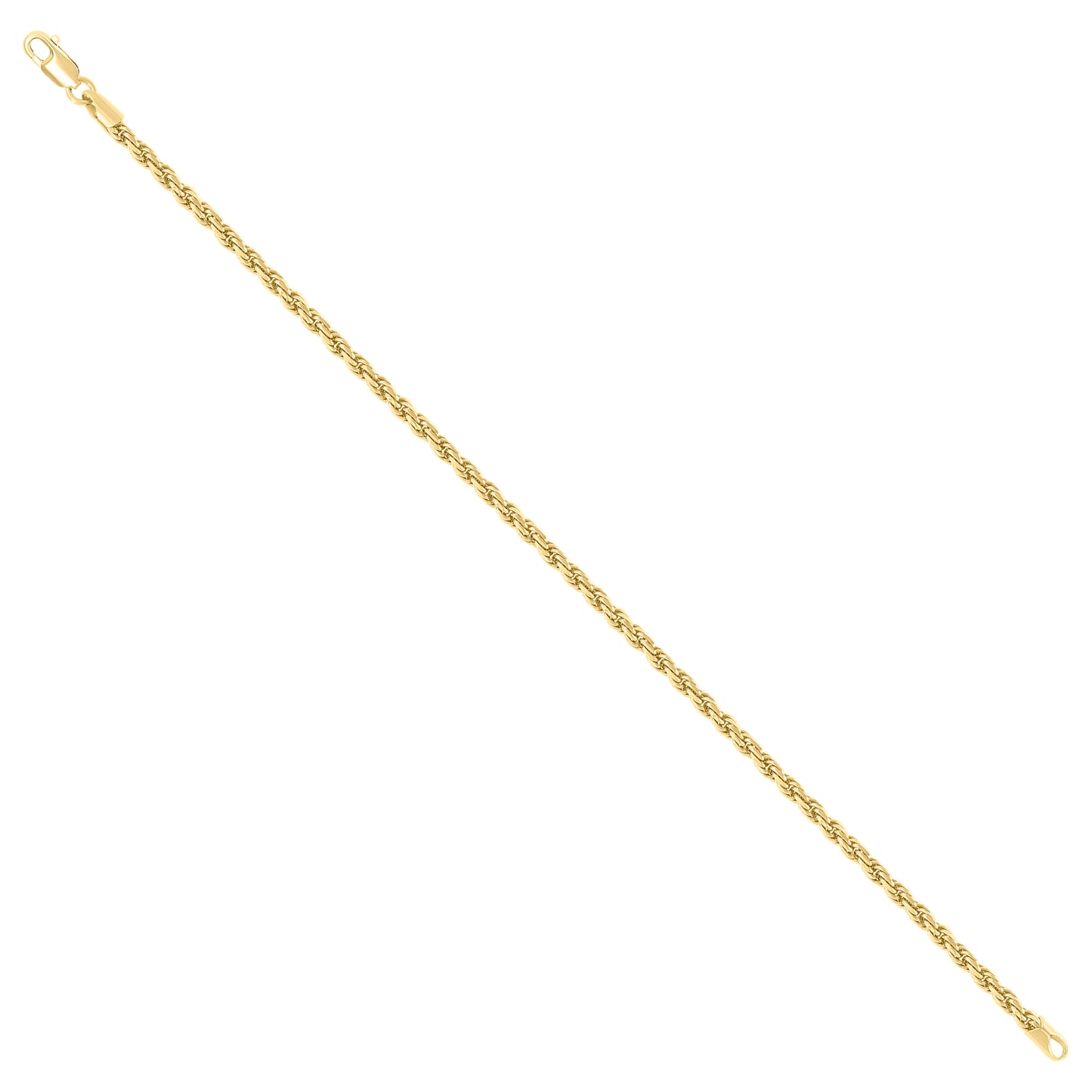 925 Silver Solid Rope Chain 3mm