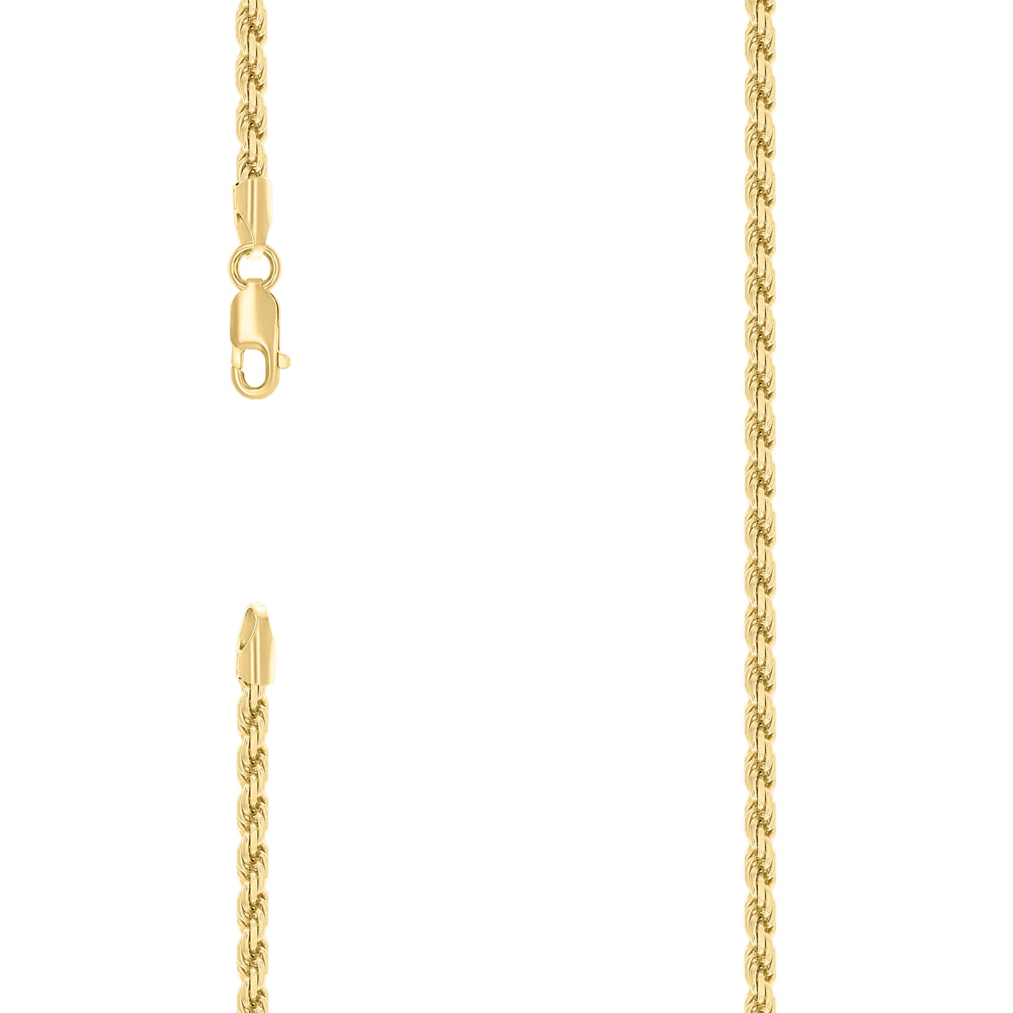925 Silver Solid Rope Chain 3mm