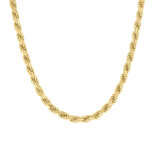 925 Silver Solid Rope Chain 5mm