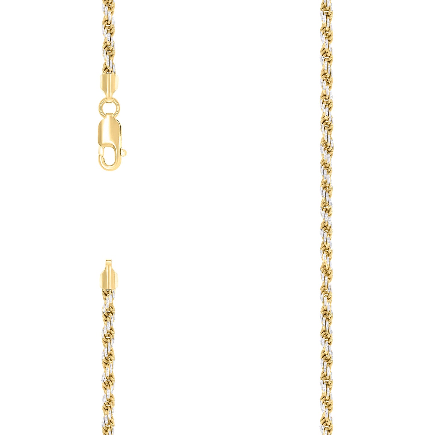 925 Silver Solid Rope Chain 2.5mm