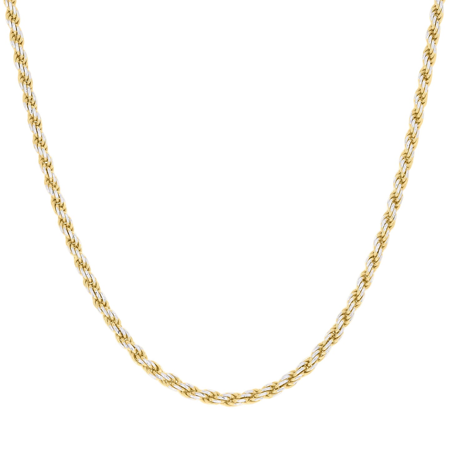 925 Silver Solid Rope Chain 3mm