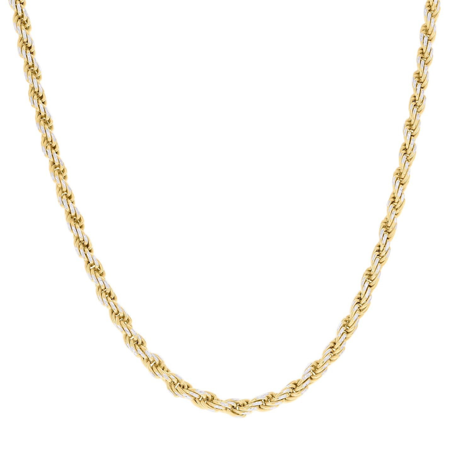925 Silver Solid Rope Chain 4mm