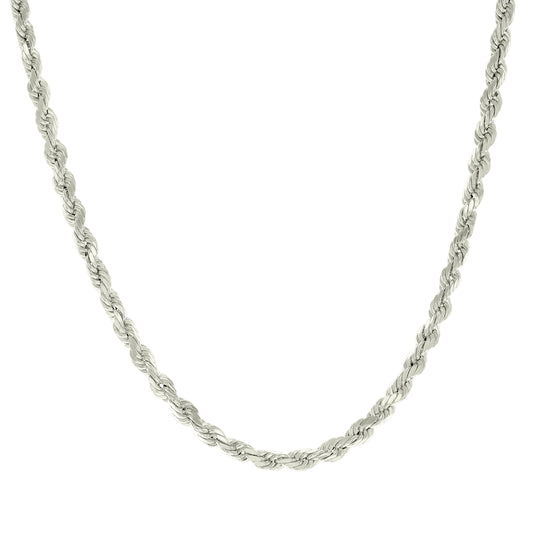 925 Silver Hollow Rope Chain 3mm