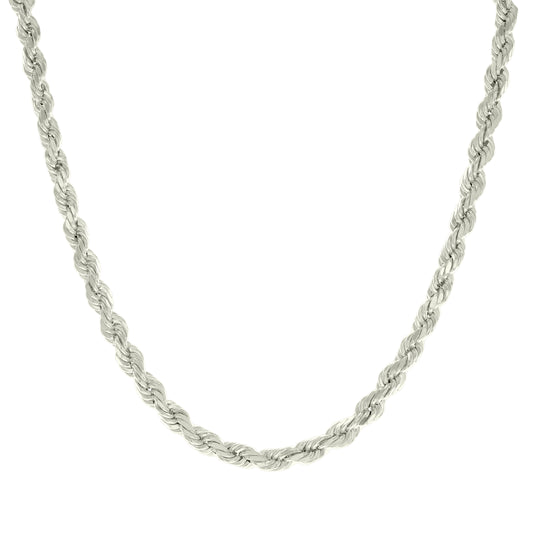 925 Silver Hollow Rope Chain 4.8mm