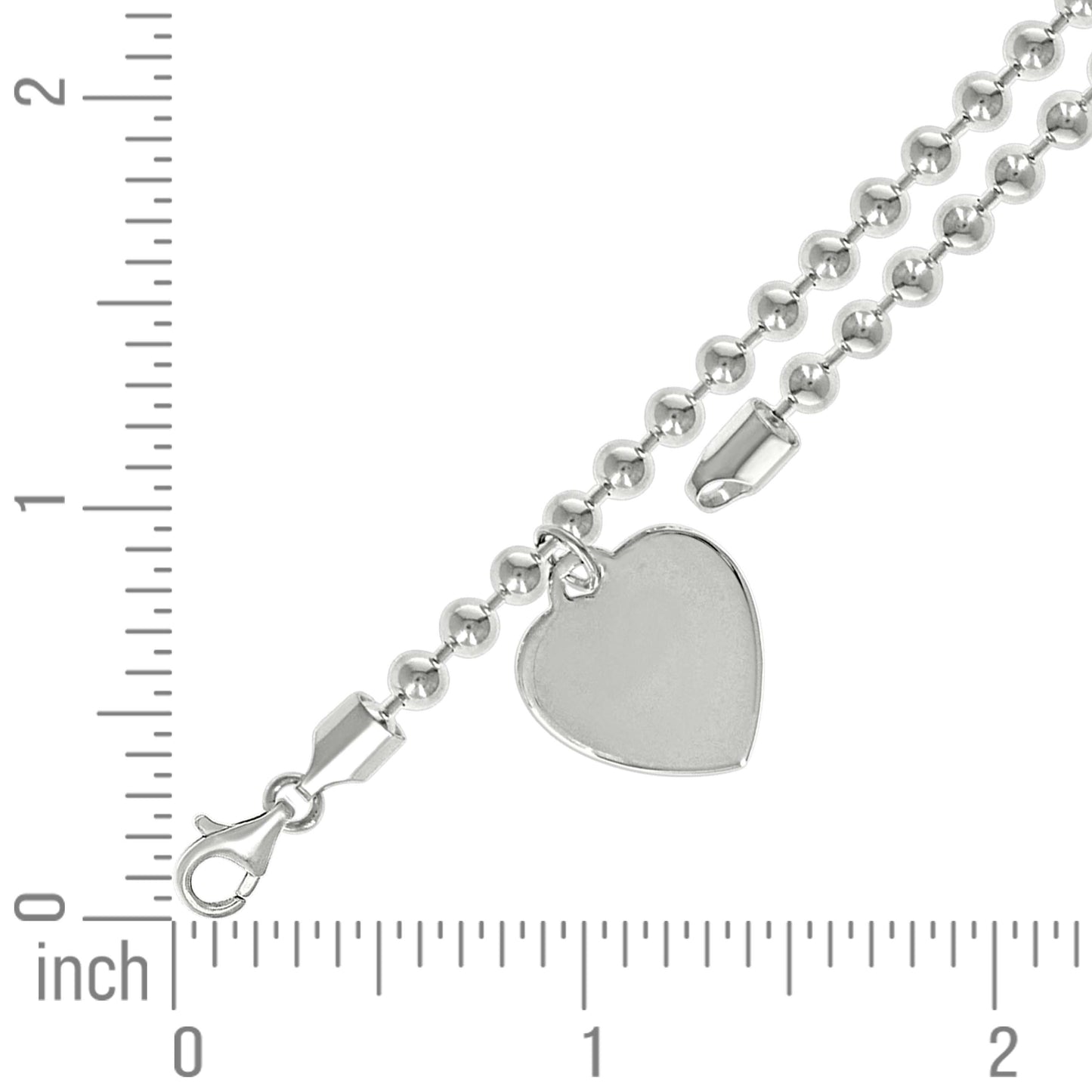 925 Sterling Silver Bracelet 7.5"