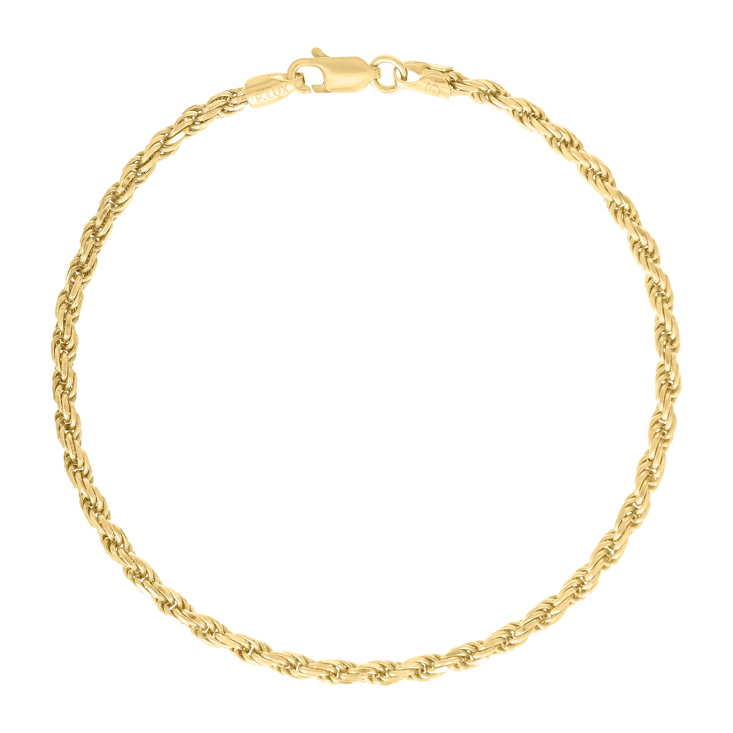 925 Silver Hollow Rope Chain 3mm
