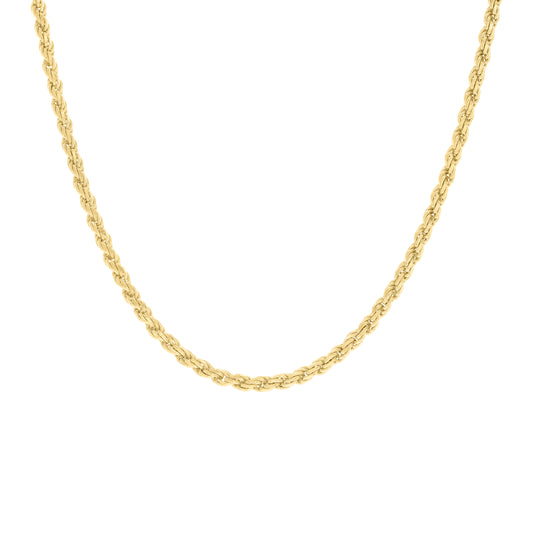 925 Silver Hollow Rope Chain 3.5mm