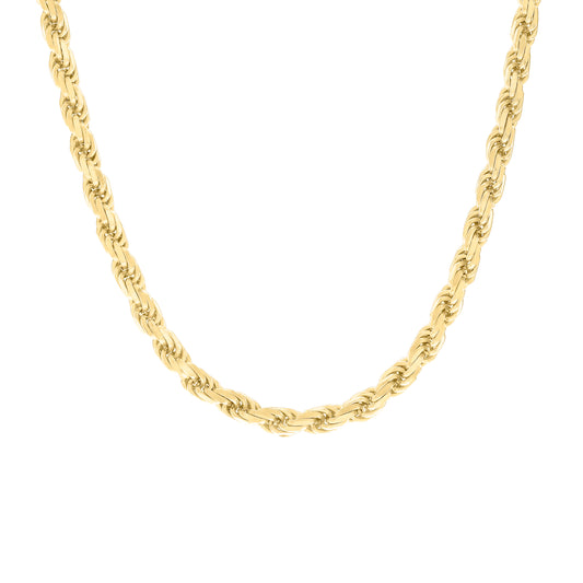 925 Silver Hollow Rope Chain 5.3mm